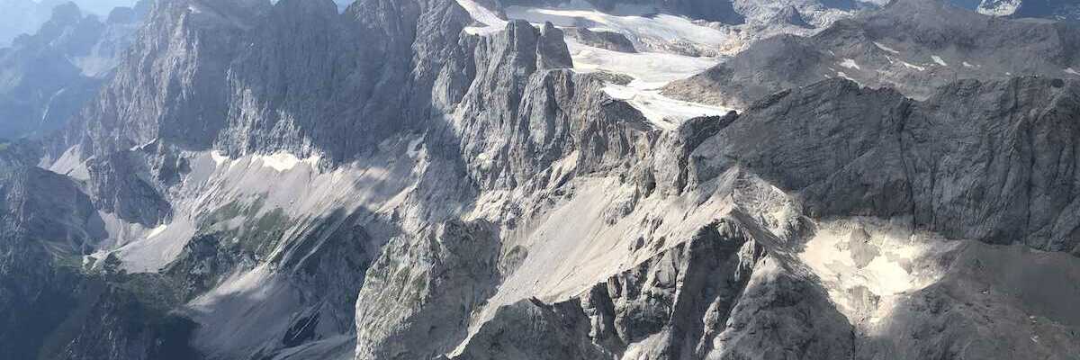 Flugwegposition um 14:12:26: Aufgenommen in der Nähe von Gemeinde Ramsau am Dachstein, 8972, Österreich in 3143 Meter